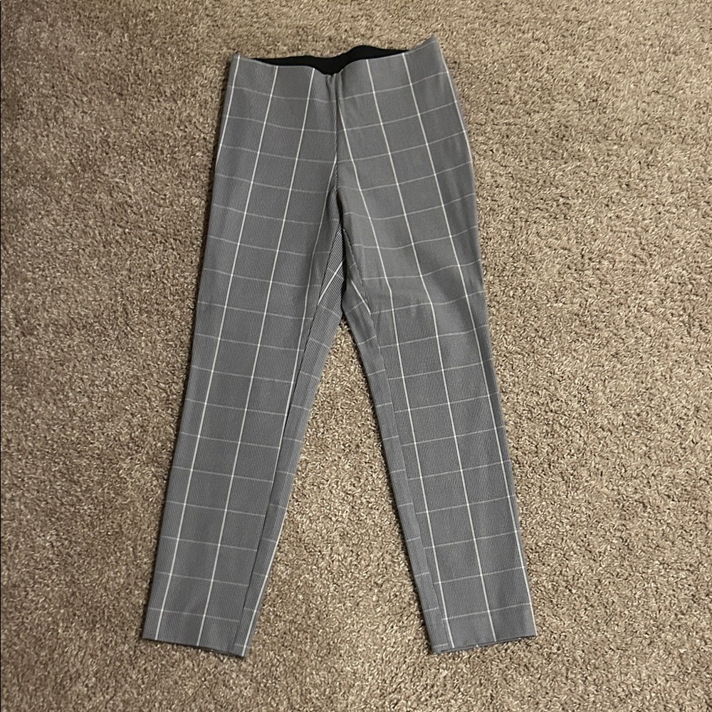 a new day Gray Plaid Men's Dress Pants